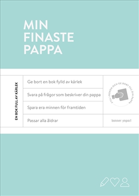 Min finaste pappa: en fyll-i-bok i gruppen Högtider / Fars dag hos Familjekortet Sverige AB (10039_9789178490059)
