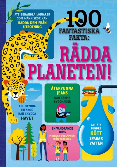 100 fantastiska fakta : Rädda planeten! i gruppen Barn & Baby / Leksaker hos Familjekortet Sverige AB (10093_3867)