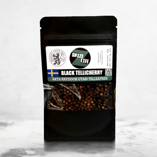 Black Tellicherry, hel svartpeppar i gruppen Hem / Kök & Matlagning / Grilla hos Familjekortet Sverige AB (10253_1012)